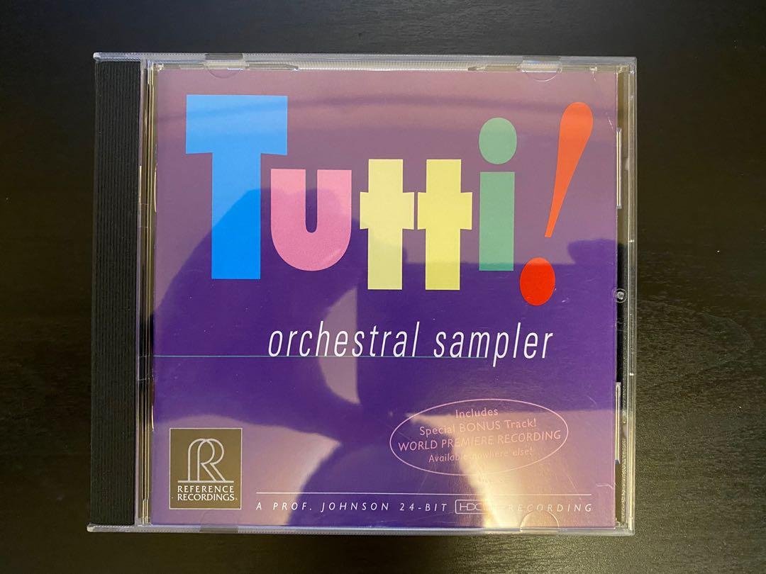 CD, Tutti! Orchestral Sampler, 興趣及遊戲, 收藏品及紀念品