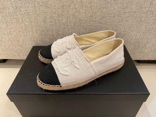 Chanel Espadrilles Beige Canvas 41