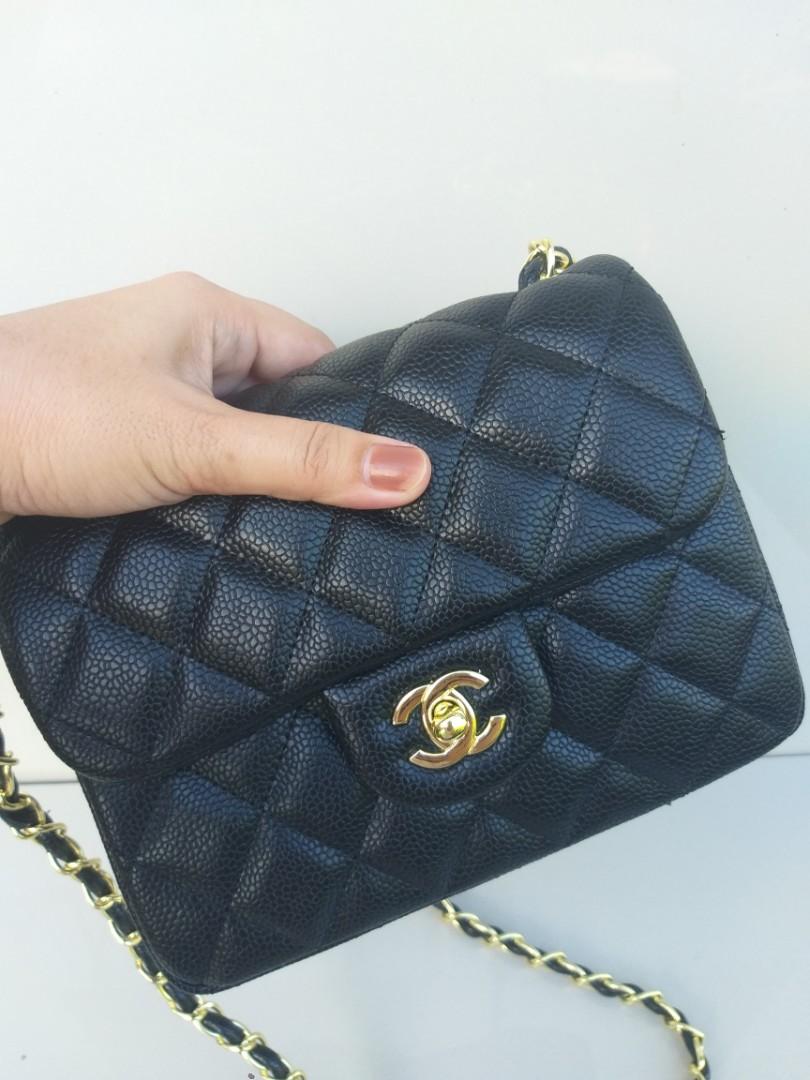 Chanel mini rectangular sales caviar 2019