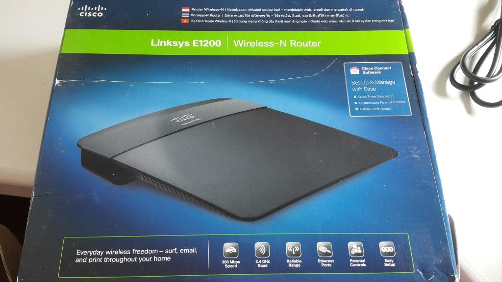 enrutador cisco linksys e1200