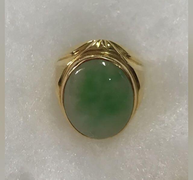 Genuine jade hotsell ring for sale