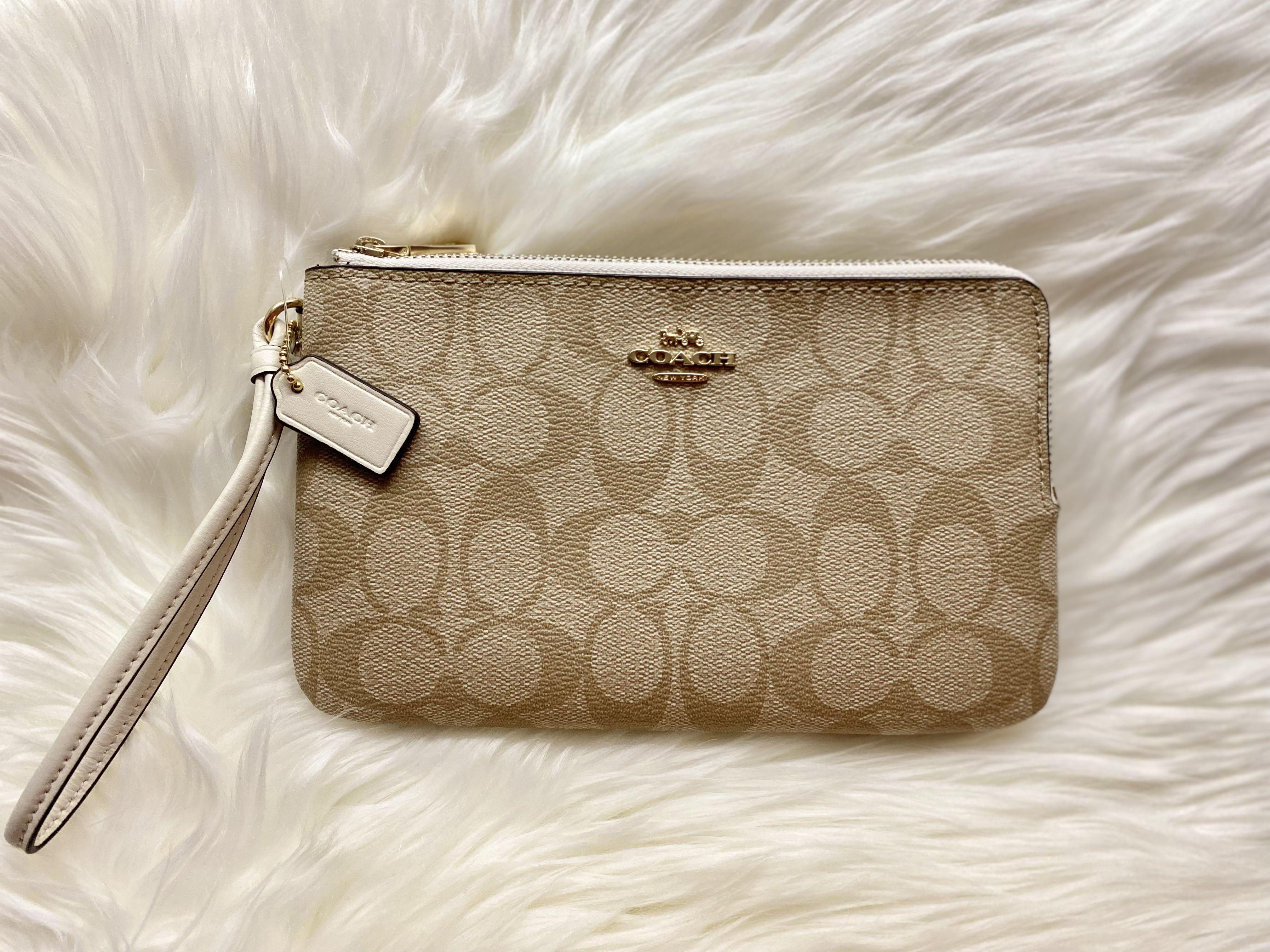 coach large wallet wristlet