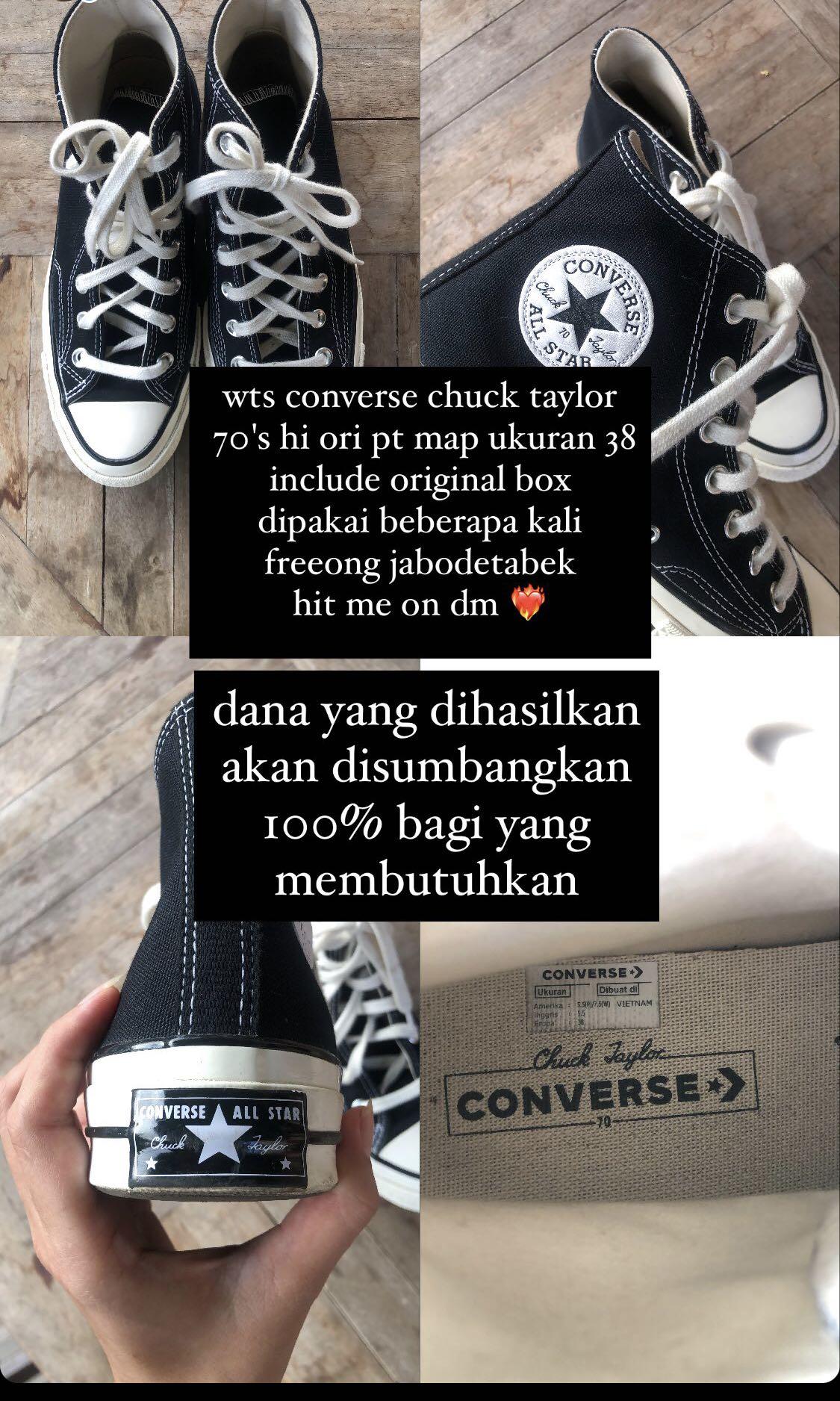 Converse ukuran 38 online