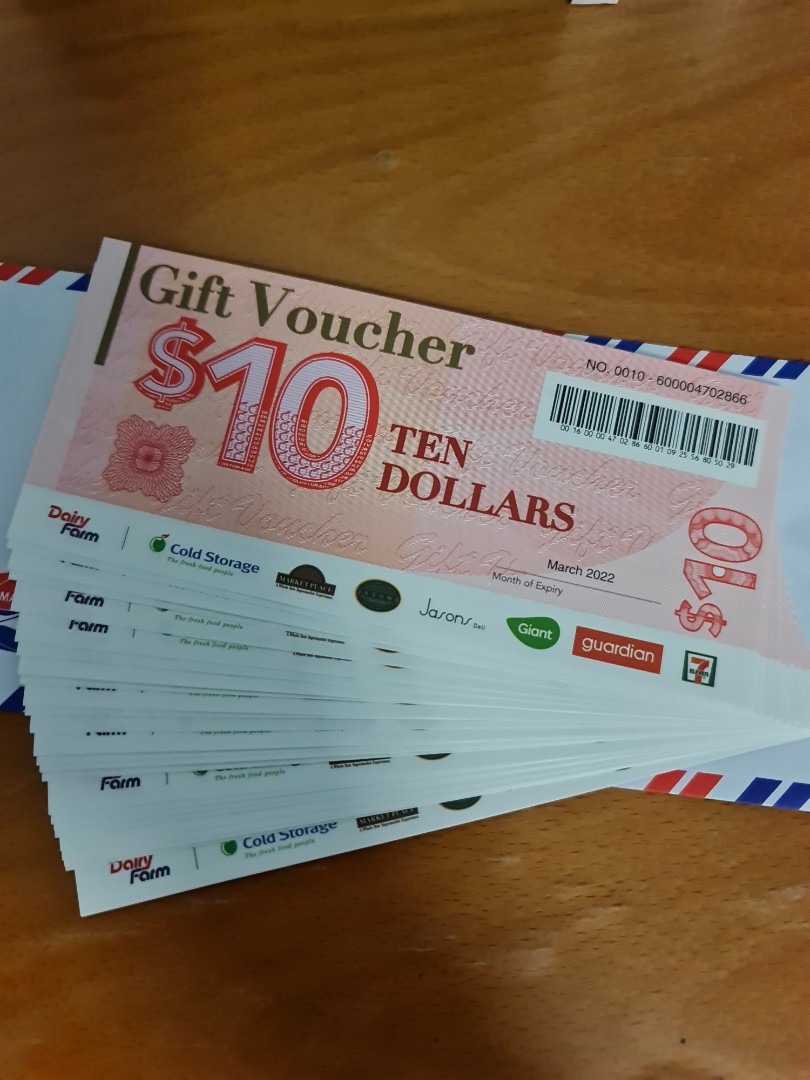 Dairy Farm Voucher, Tickets & Vouchers, Vouchers on Carousell
