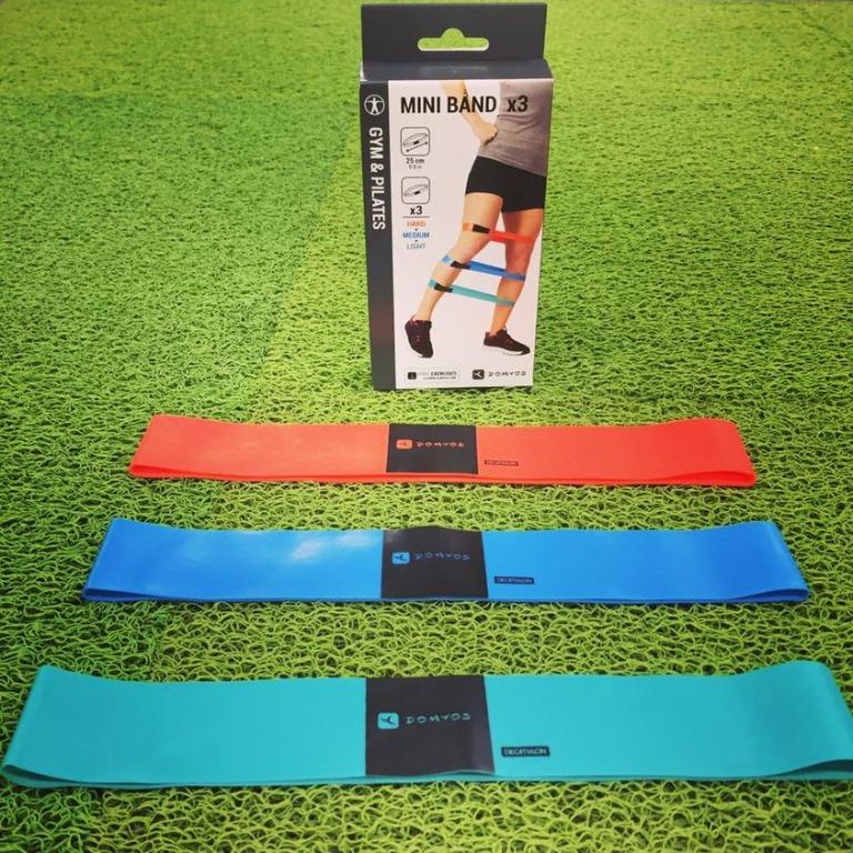 Decathlon Mini Pilates Band, Sports Equipment, Exercise & Fitness, Toning &  Stretching Accessories on Carousell