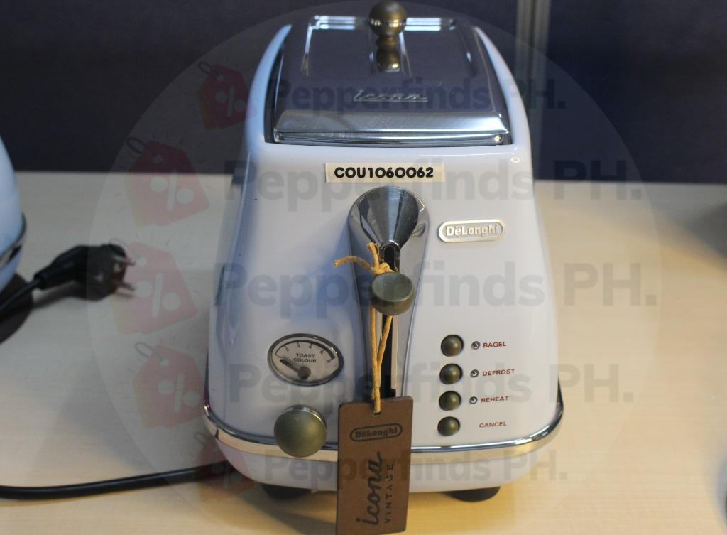Delonghi Icona Vintage Toaster ( Ocean Blue), TV & Home Appliances