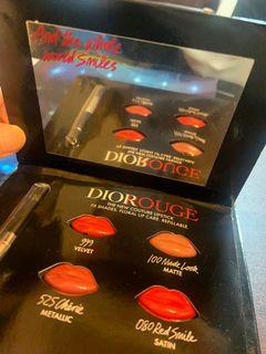 Dior藍星唇膏 唇卡 今年4月購物送的