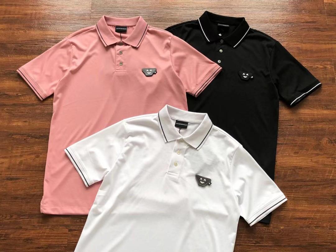 Emporio Armani Polo Tee, Men's Fashion, Tops & Sets, Tshirts & Polo Shirts  on Carousell