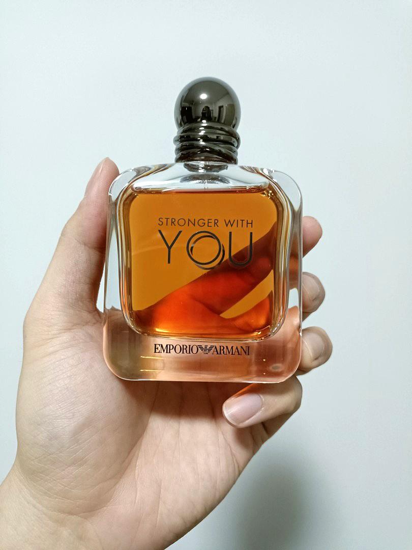 Emporio Armani Stronger With You 100ml, Beauty & Personal Care, Fragrance &  Deodorants on Carousell