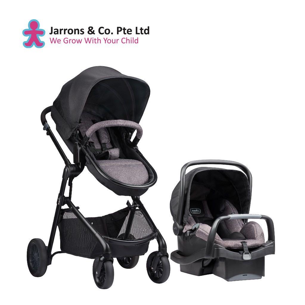 Evenflo Pivot Modular Travel System with SafeMax Car Seat Babies Kids Going Out Strollers on Carousell