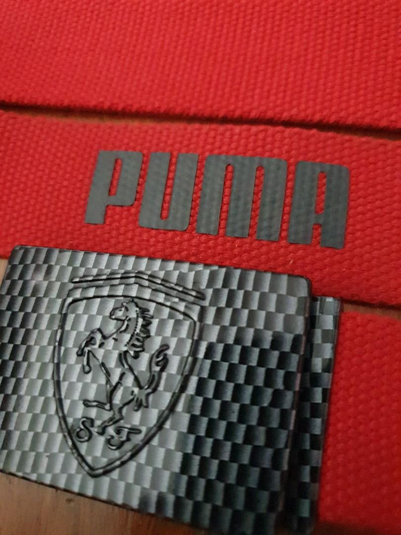 Ferrari Puma canvas belt