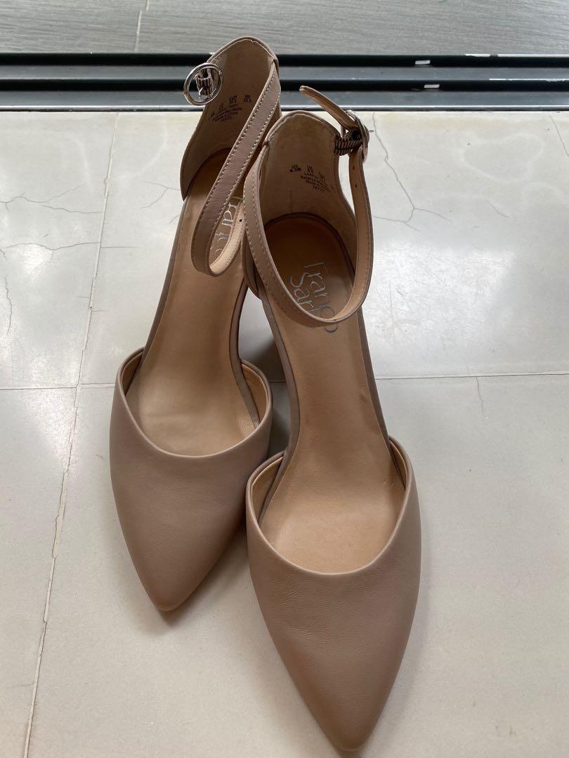 Franco sarto nude wedges hot sale
