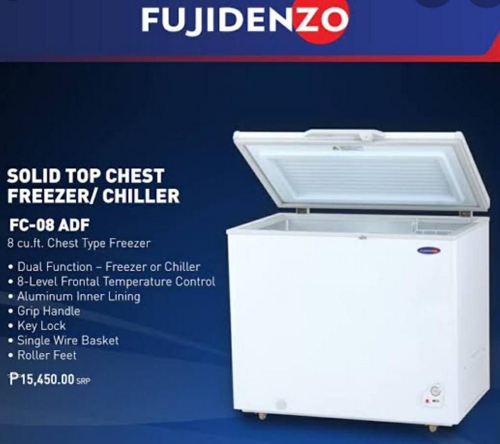 Fujidenzo Chest Freezer Tv Home Appliances Kitchen Appliances Refrigerators And Freezers On Carousell Fujidenzo Chest Freezer Tv Home Appliances Kitchen Appliances Refrigerators And Freezers On Carousell
