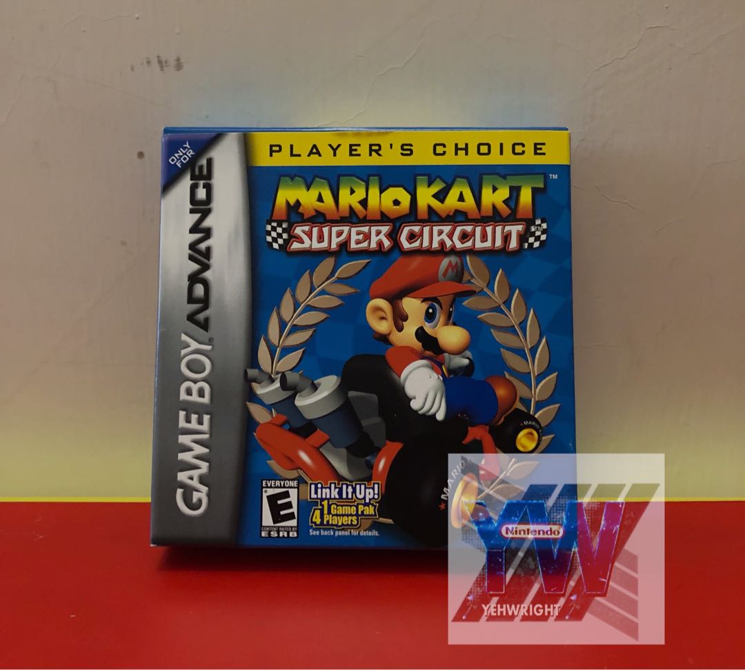 GBA] Mario Kart Super Circuit - US VERSION (美版), 電子遊戲, 電子