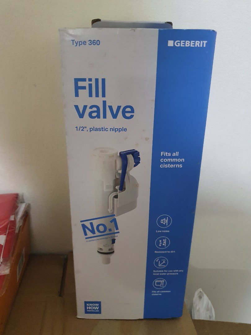 Geberit Fill Valve, Furniture & Home Living, Bathroom & Kitchen
