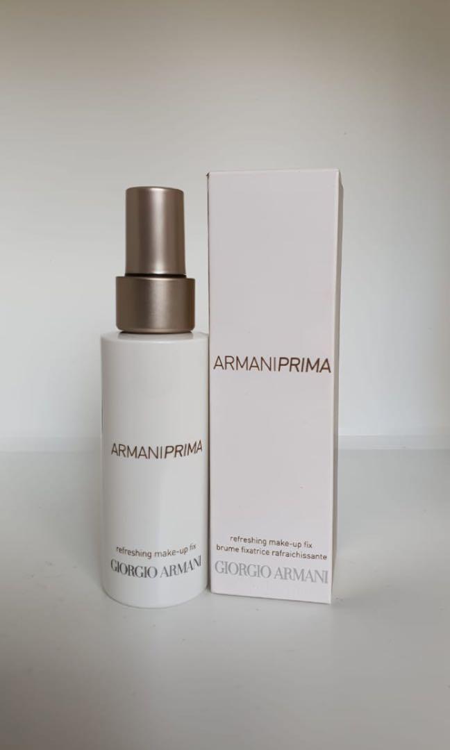 Giorgio Armani - Refreshing Make-up Fix ( 100 ml ), Beauty & Personal Care,  Face, Makeup on Carousell