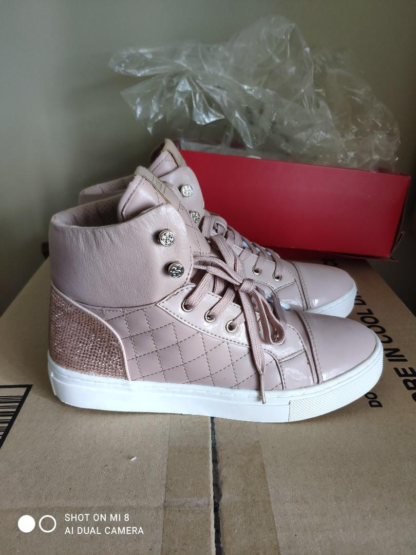 guess pink sneakers