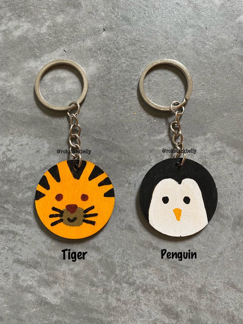 Tiger Teacher Keychain