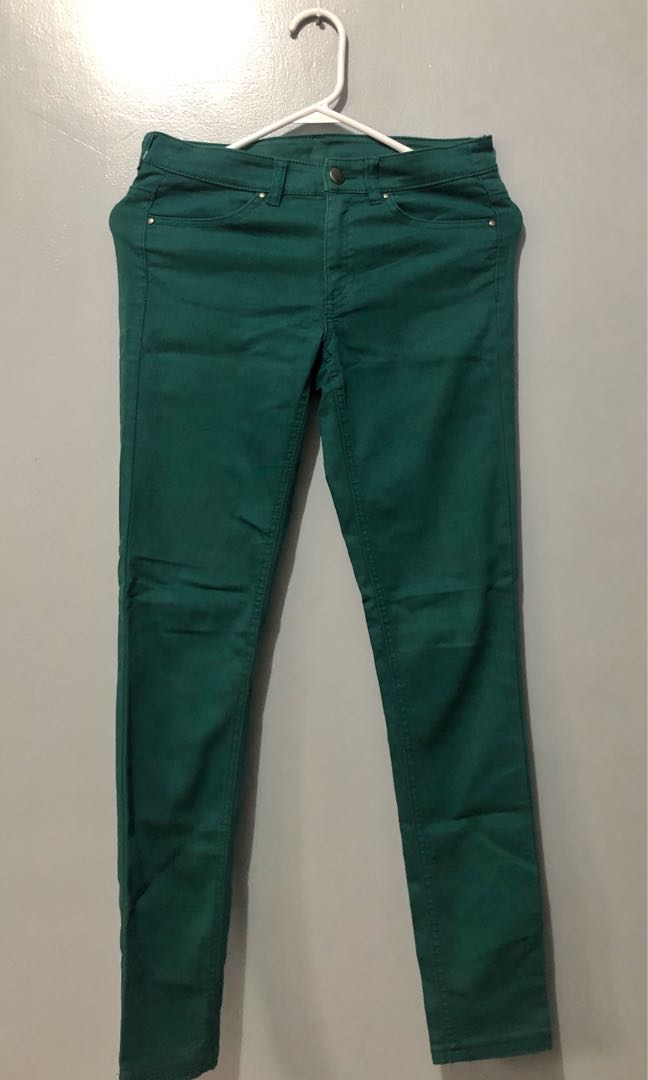 H&m deals green jeans