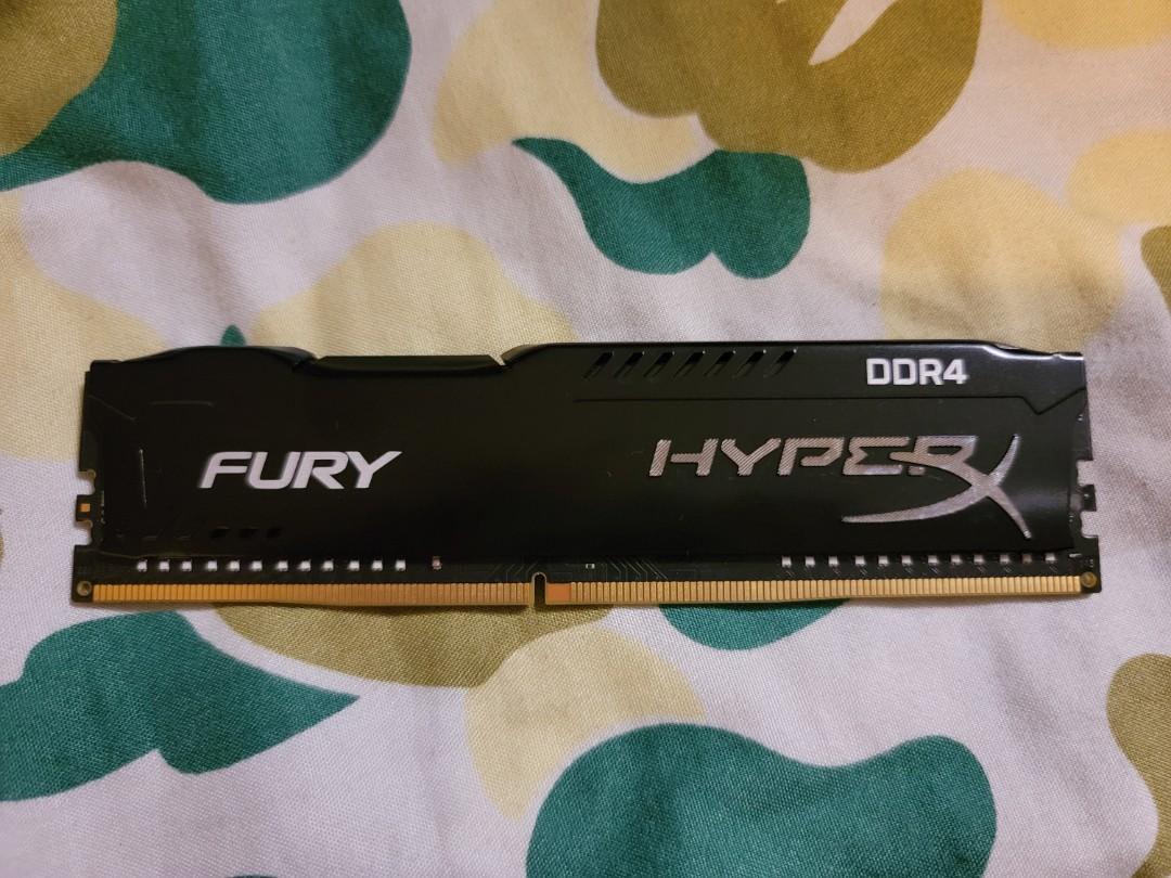 HyperX Fury 4GB DDR4 2133Mhz Non ECC Memory RAM DIMM Model