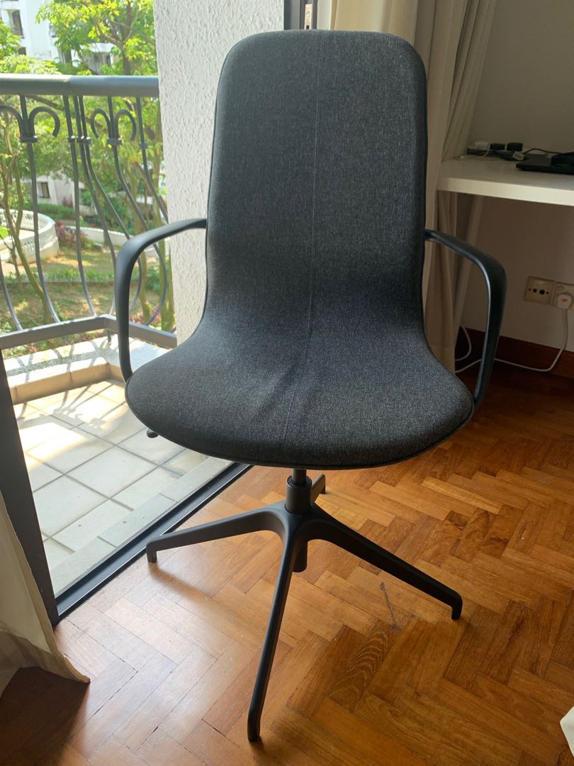 Ikea Langfjall office chair, Furniture & Home Living, Furniture, Chairs