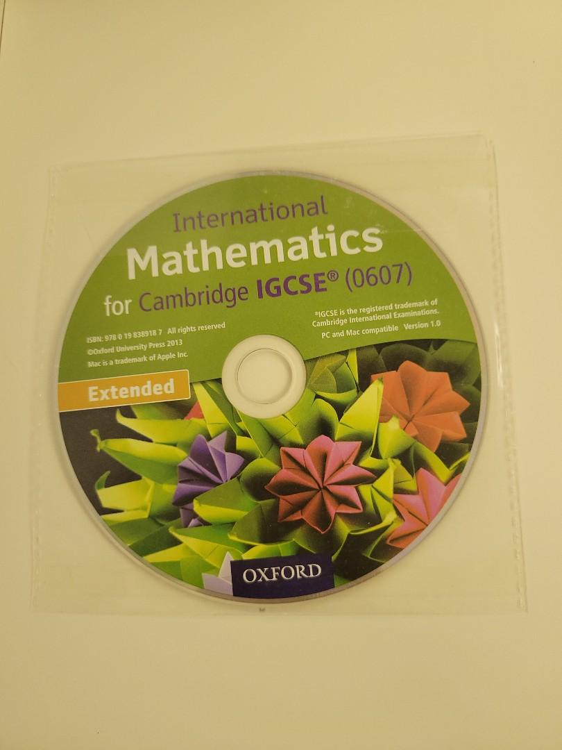 アメリカCambridge International Mathematics CD付き - 語学・辞書