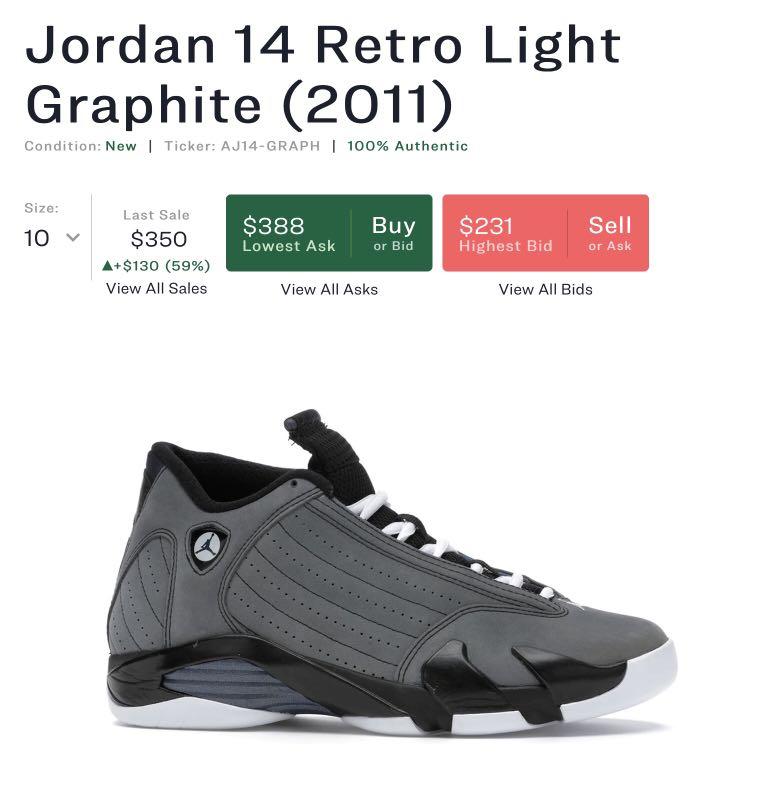 jordan 14 graphite