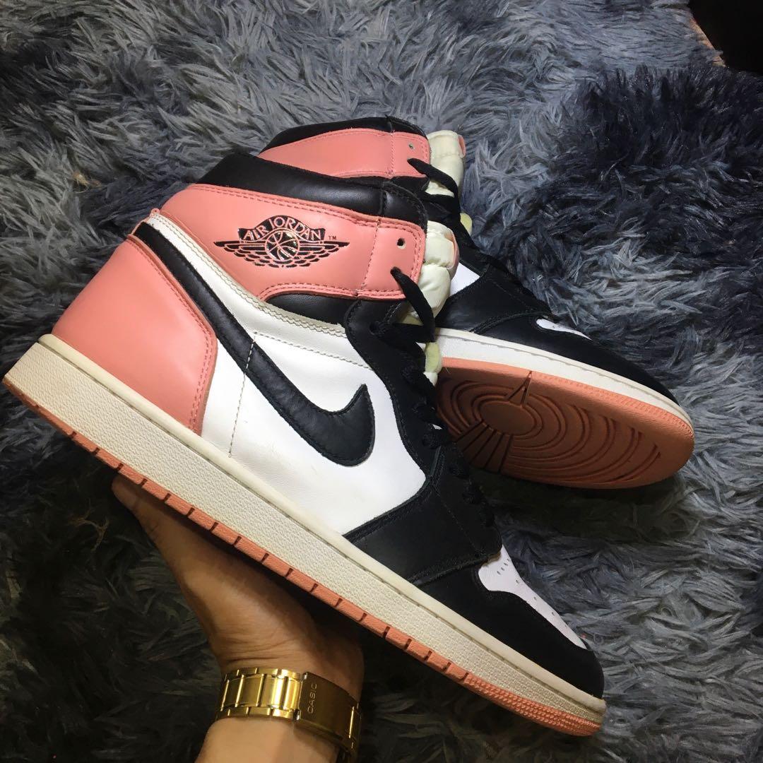 Rust pink retro 1 clearance