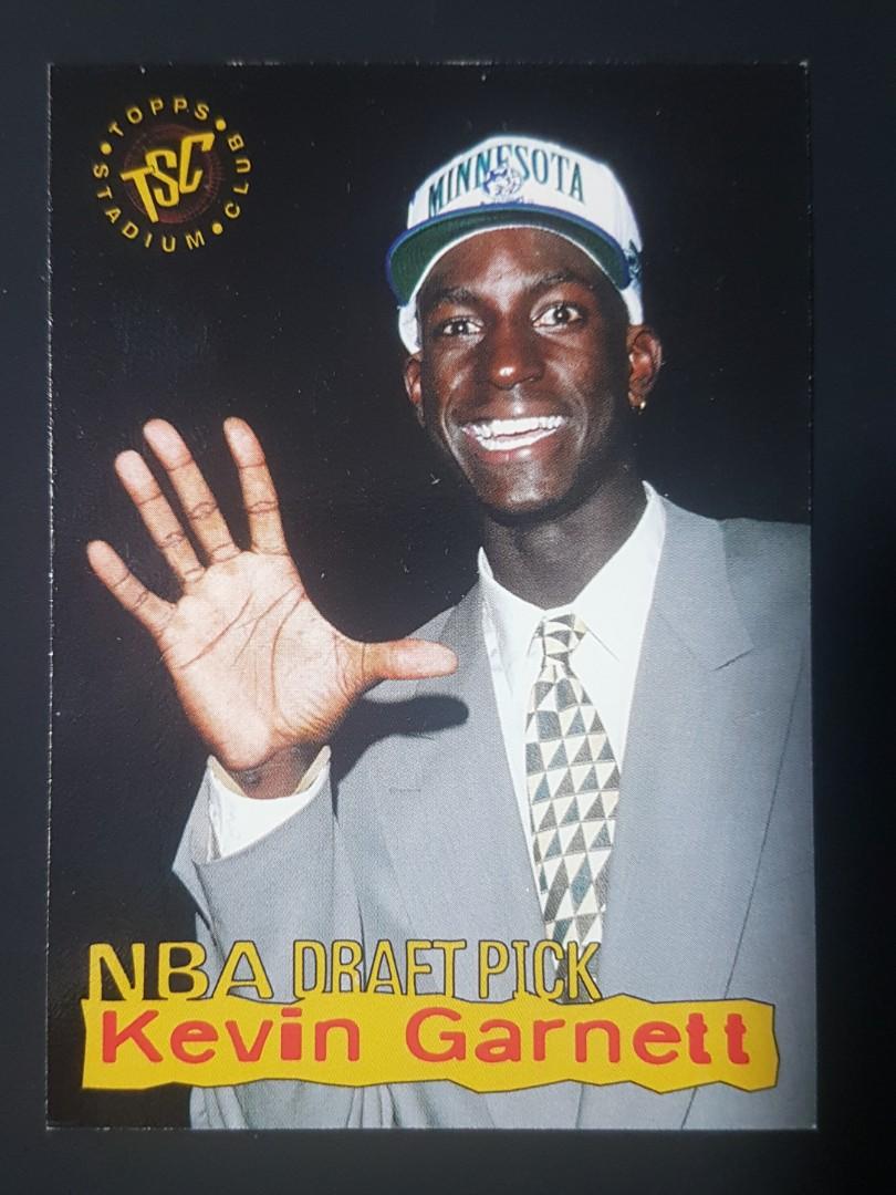 1995/96 Skybox NBA Hoops #272 Kevin Garnett Rookie - The Baseball Card  King, Inc.