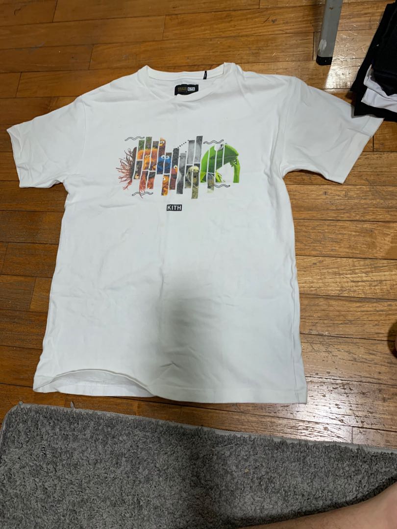 Kith x Bergdorf Goodman x MOMI Sesame Street Jim Henson Tee Men s Fashion Tops Sets Tshirts Polo Shirts on Carousell