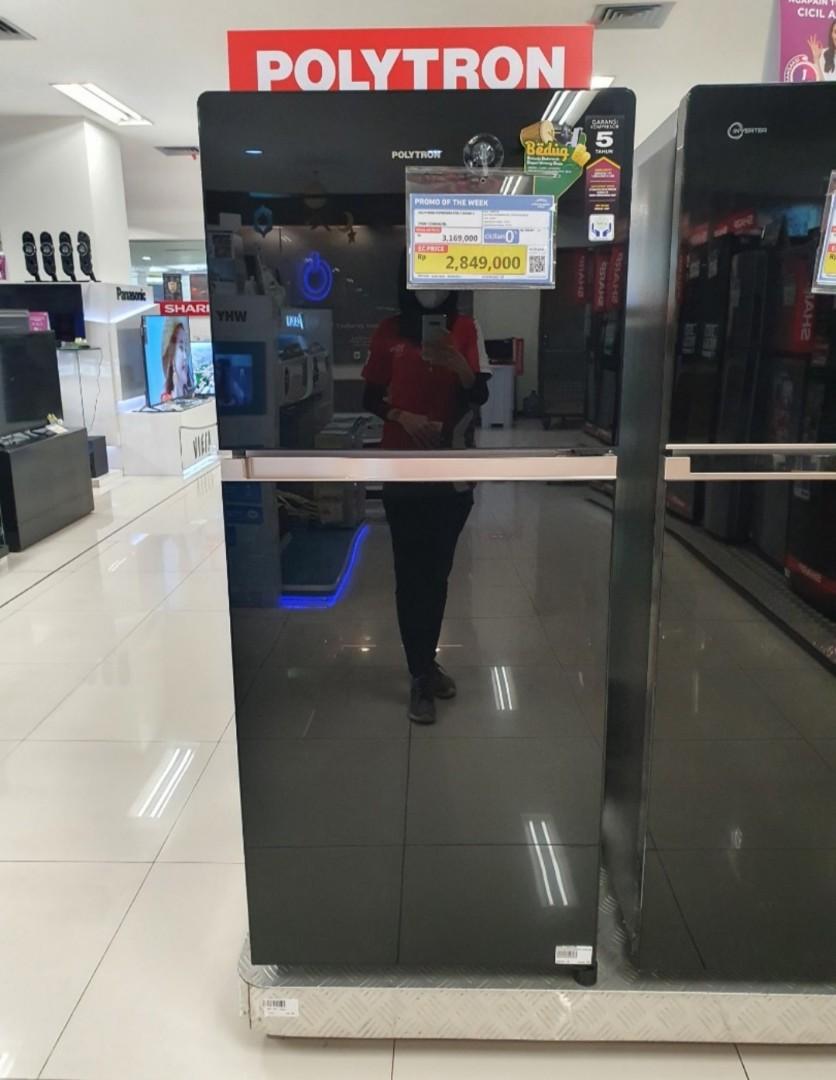 Kulkas Polytron 2 Pintu PRM 23MNX Cicilan Dp Mulai 0