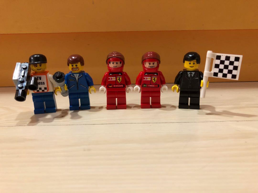 LEGO Racers 8672 Ferrari Finish Line Hobbies Toys Toys Games