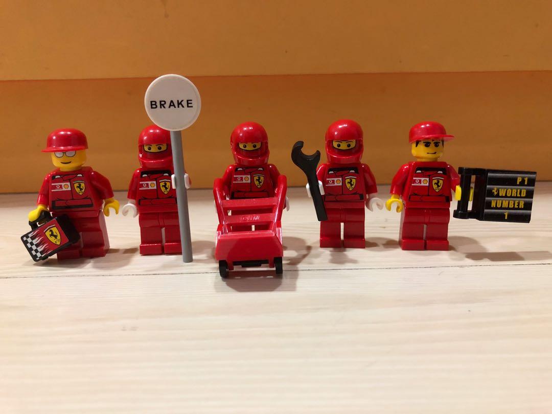 LEGO Racers 8672 Ferrari Finish Line Hobbies Toys Toys Games