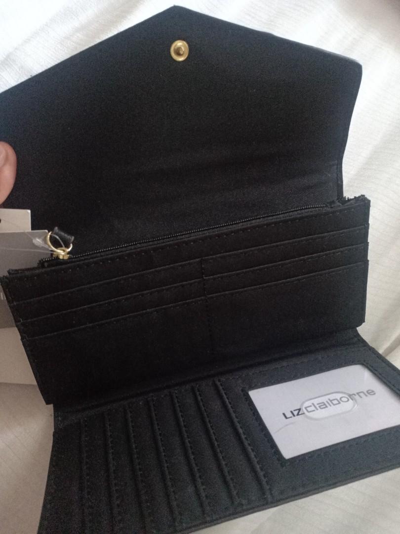 liz claiborne envelope clutch wallet