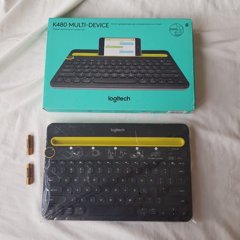 Logitech k480 multi-device bluetooth wireless keyboard, Computers ...