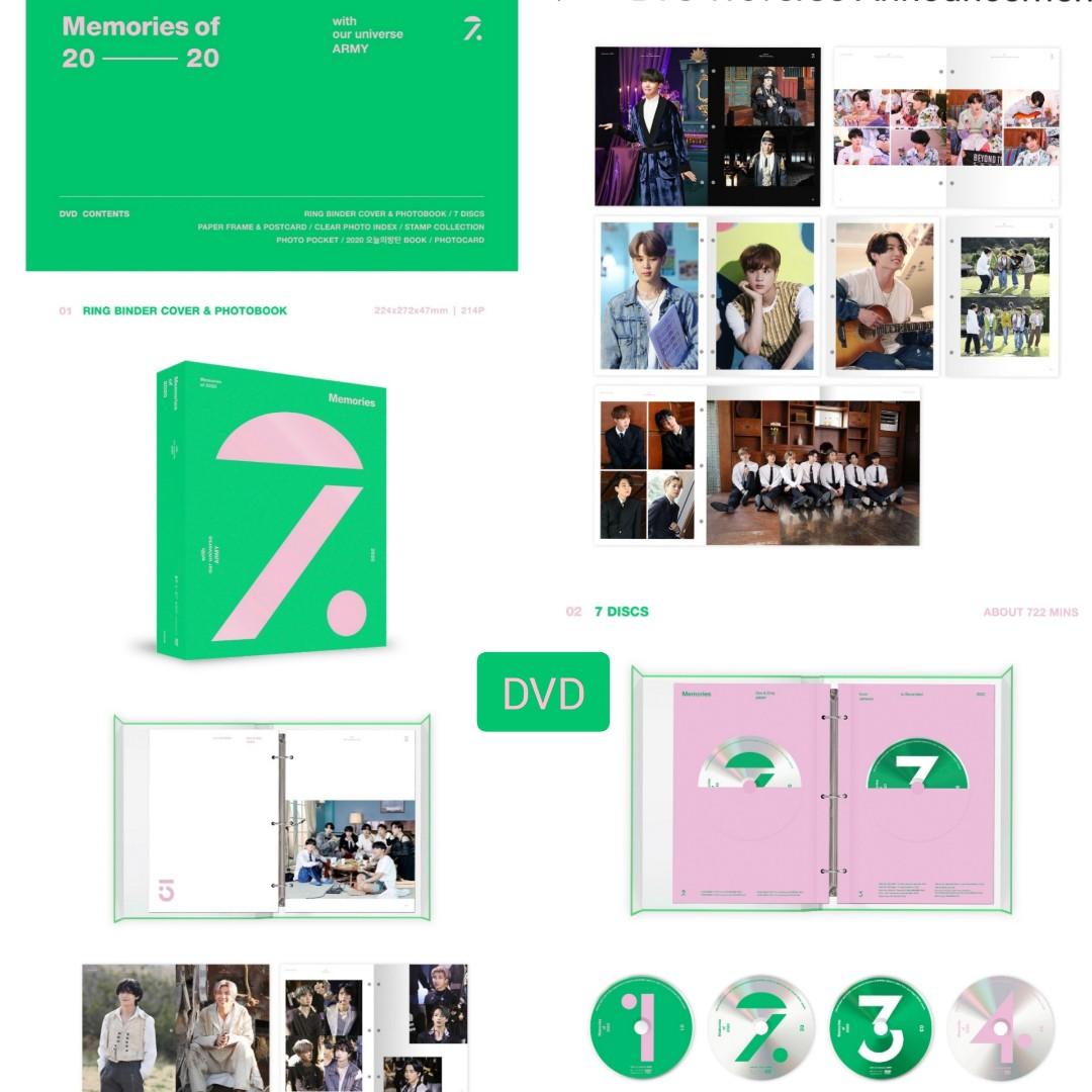 BTS Memories 2020 DVD - アイドル