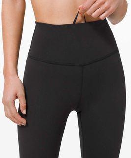 Lululemon wunder train 25” (size 2, black)