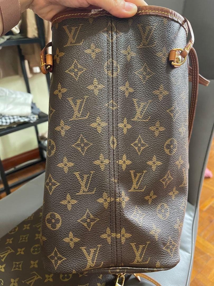 Authentic Louis Vuitton Damier Azur Tahitienne neverfull mm