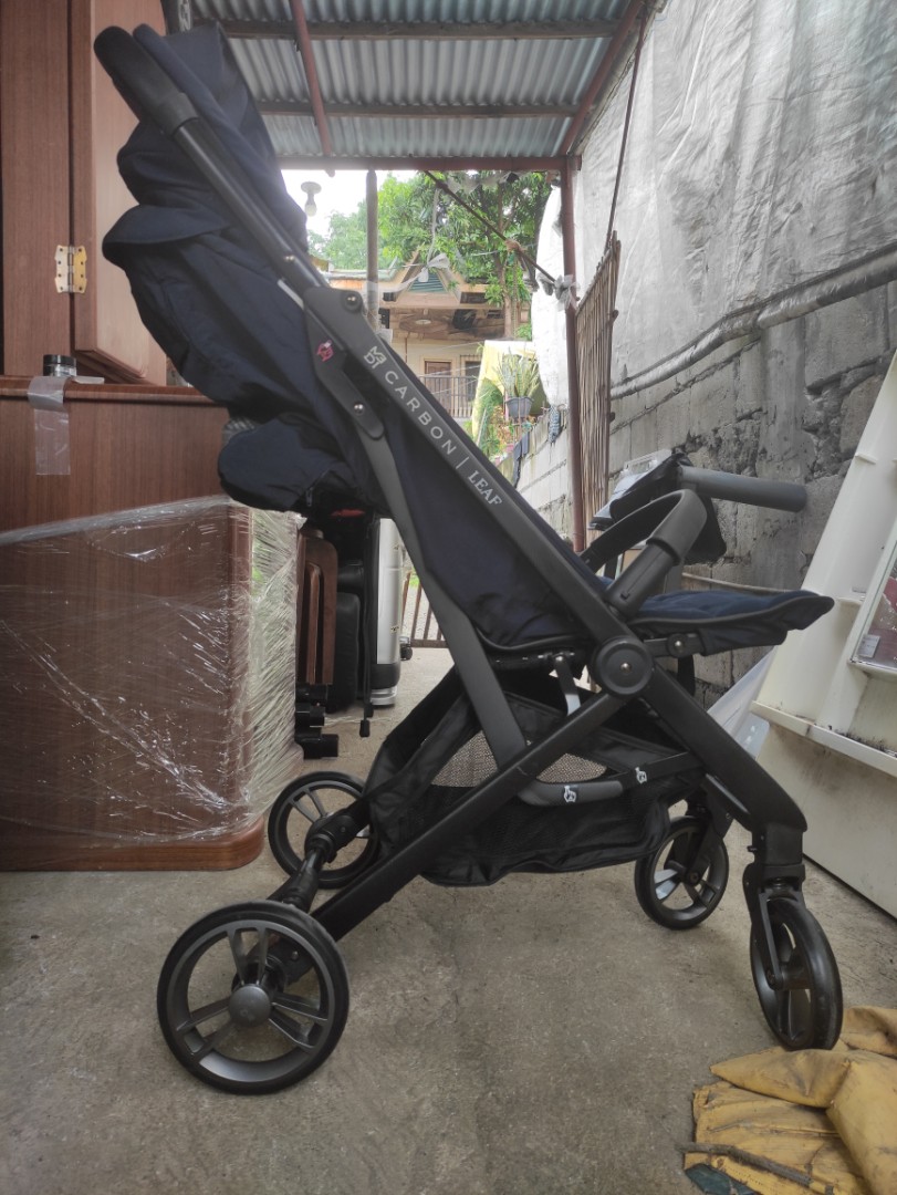 Carbon fiber baby stroller top