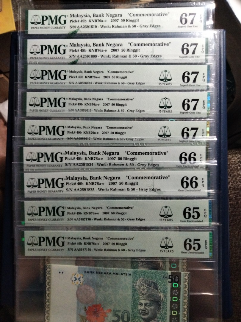 Malaysia Commemorative. 50 Ringgit., Hobbies & Toys, Memorabilia ...