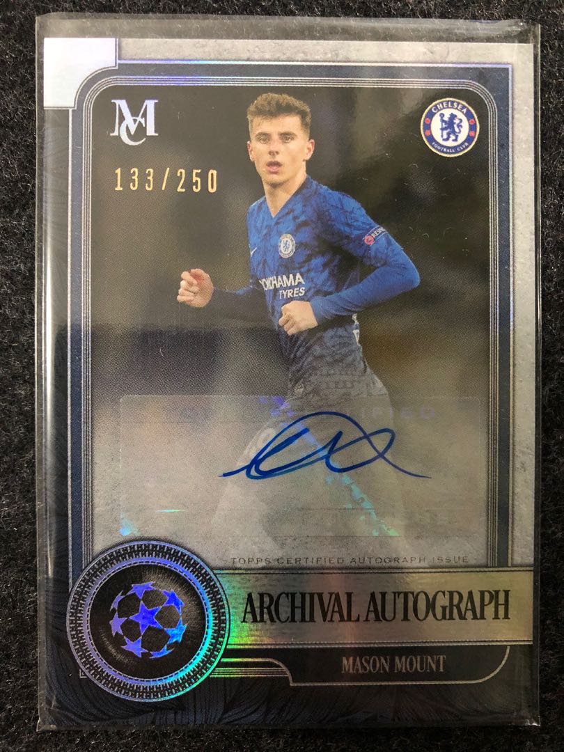 psa 9 topps museum collection mason mount メイソン マウント auto ...