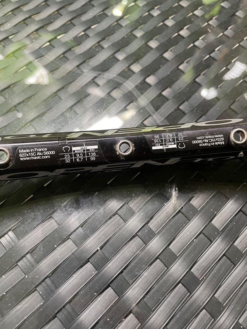 Mavic Open Pro C 36H rim only Sports Equipment Bicycles Parts Parts Accessories on Carousell