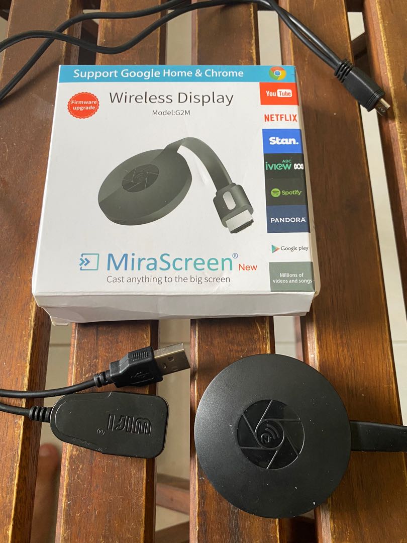 Mirascreen Model G2M Wireless Display, Computers & Tech, Office