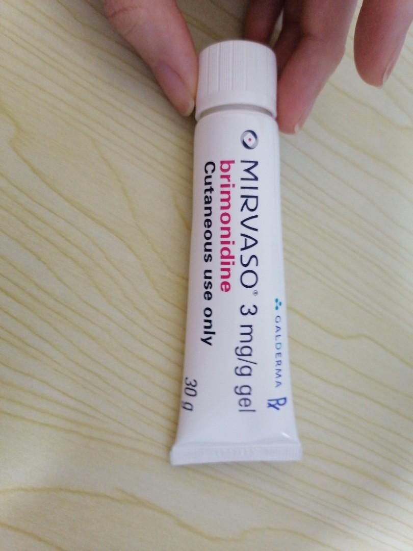 Mirvaso brimonidine gel 3mg/g 30g, Beauty & Personal Care, Face, Face