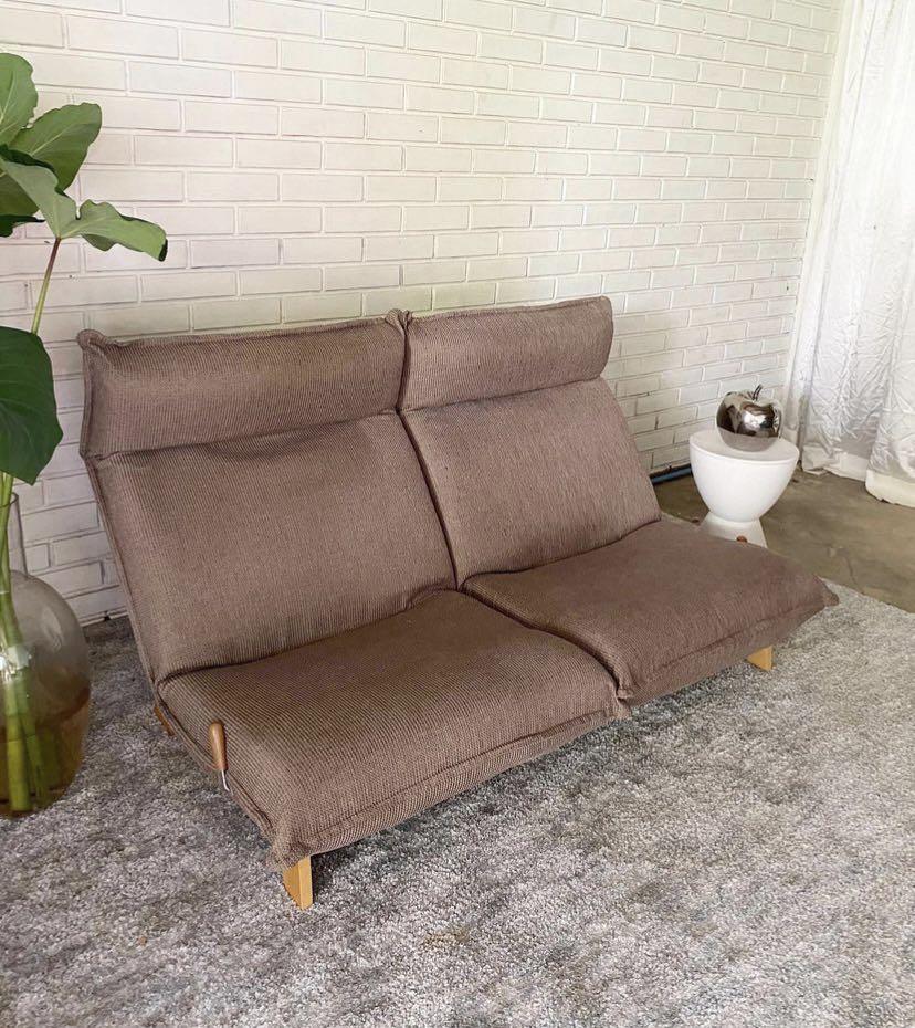 Muji Reclining Sofa Bed (RUSH! LAST PRICE POSTED. FREE SF), Furniture