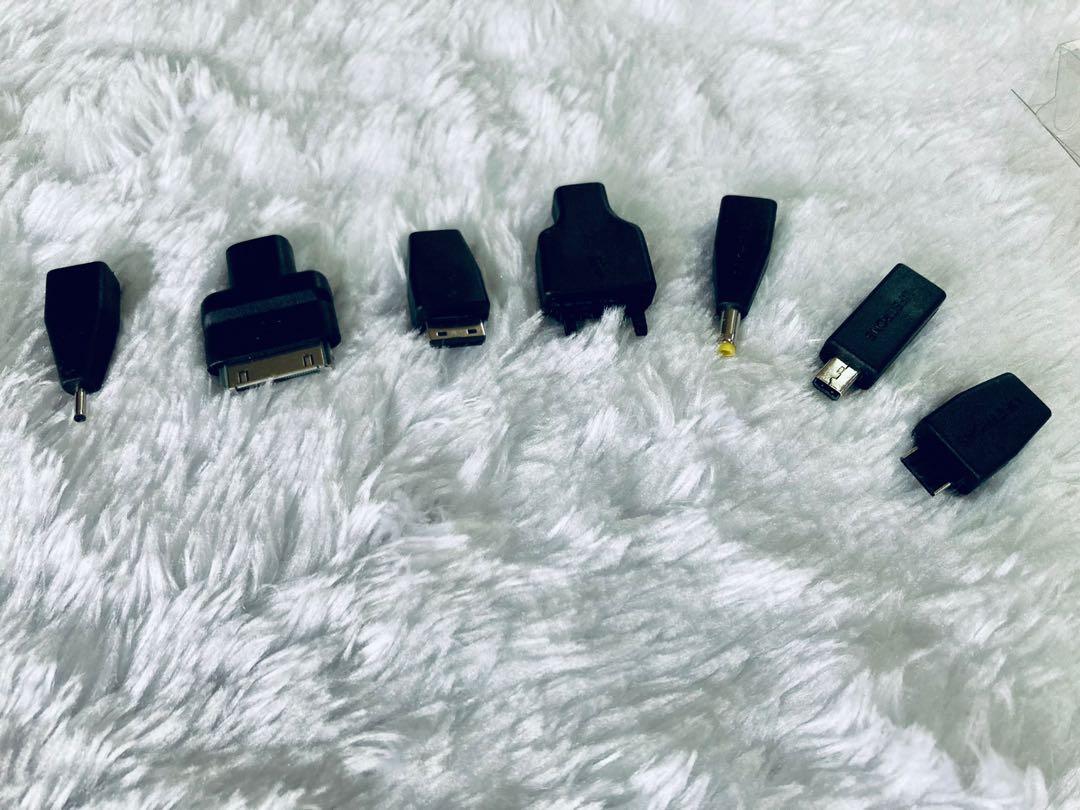 Multiple / Universal Adaptors / Sockets / ports (Category: Cables & Adaptors) located in Makati City. Submitted by VersatileBabe (Listing ID 1102050044, Image 1). Description: Need to access your gadget but you don’t have a port? Here you go! Surely you can use all your gadgets now with these!😍😘 #julysweldo.