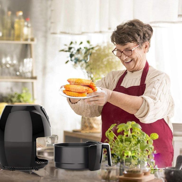 Muzili GLA620 Air Fryer Digital Mini Air Fryer 6in1 Oil Free Healthy