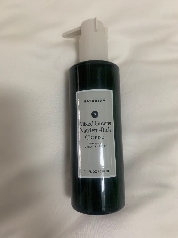 Naturium Mixed Greens Nutrient Rich Cleanser, Beauty & Personal Care