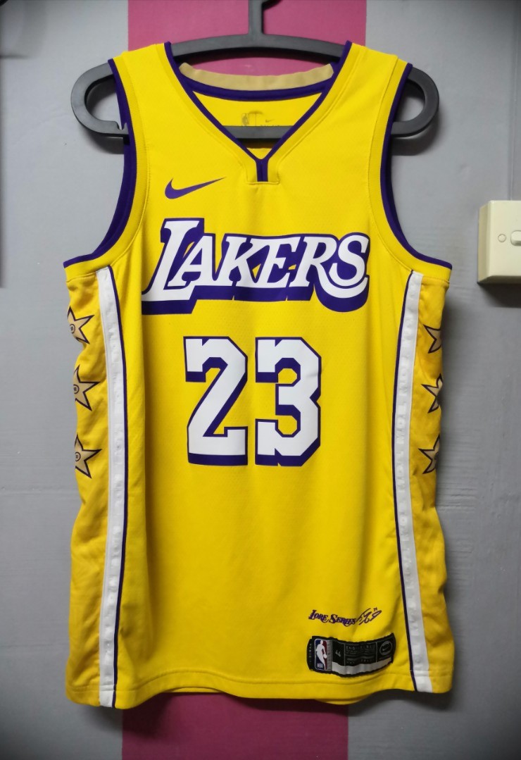 2023/24 Lakers JAMES #23 Bkacl City Edition NBA Jerseys