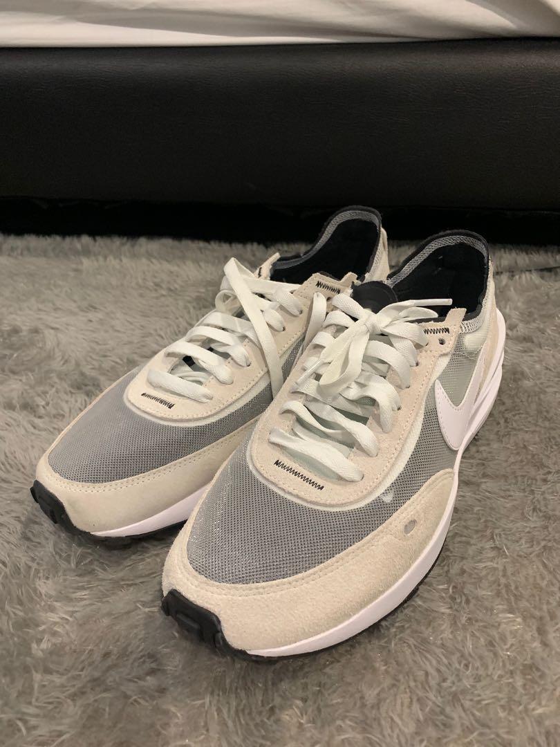 nike waffle one men white